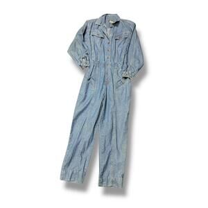 TOFFS Vintage Medium Wash Denim Jumpsuit